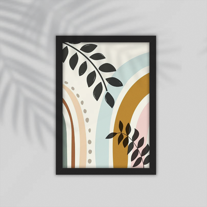 Abstract Watercolor Frame