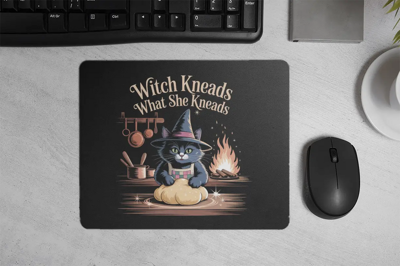 Witch Kneads Mouse Pad
