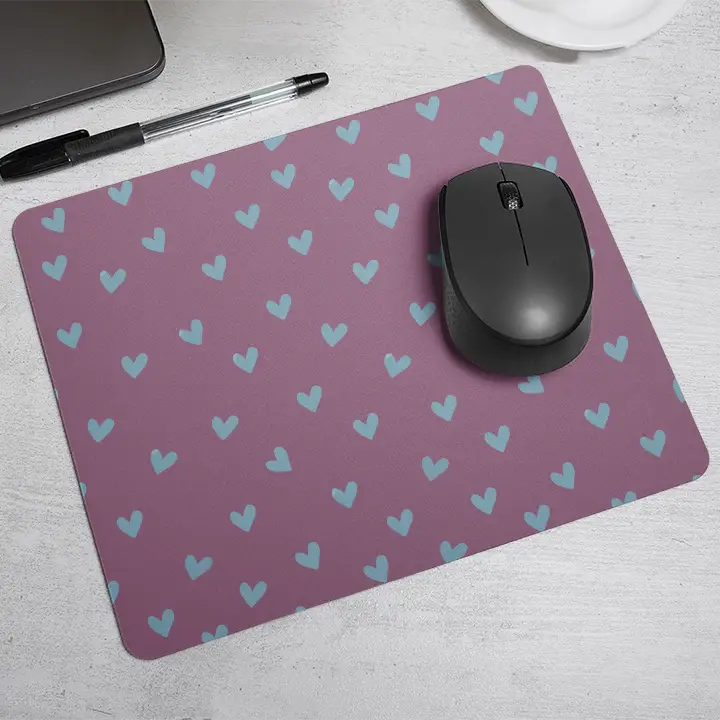 Pink Leopard Mouse Pad
