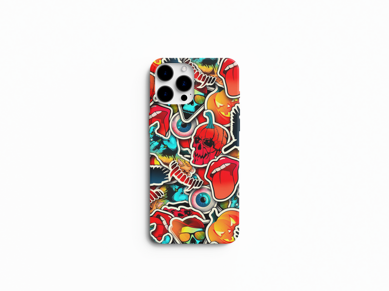 Halloween Stickers Phone Case