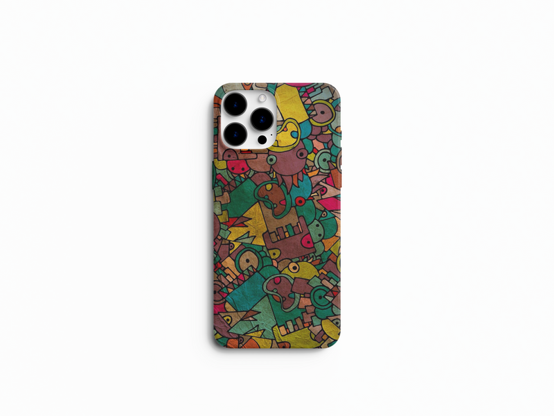 Abstract Beast Jam Phone Case