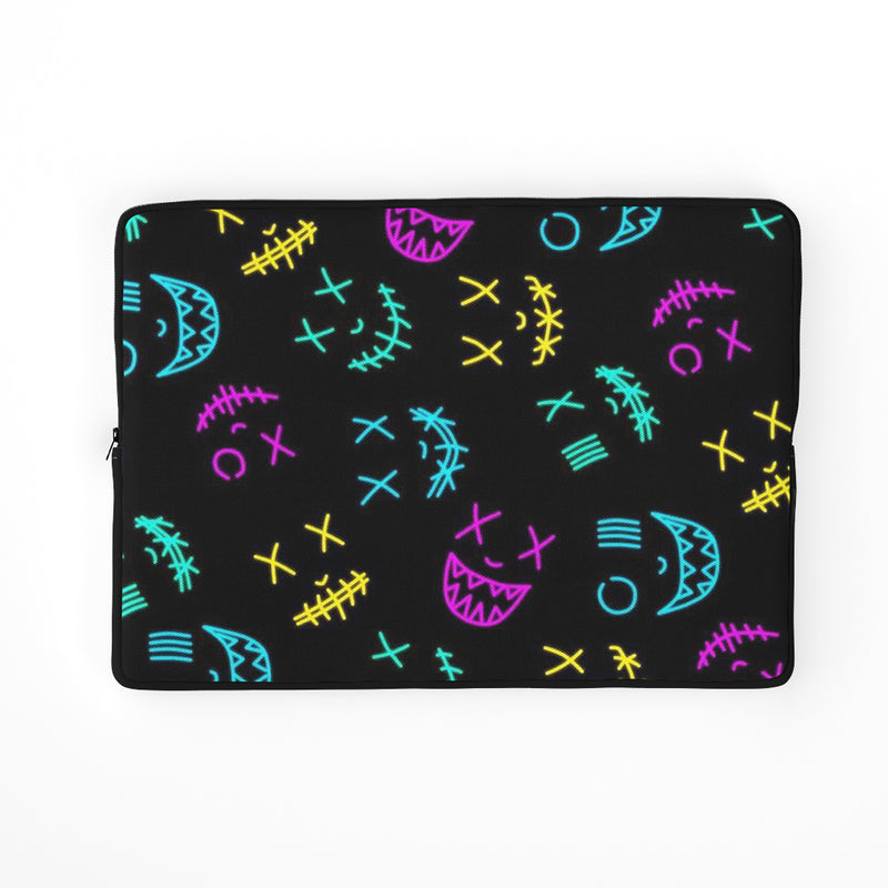 Smile Faces Laptop Sleeve