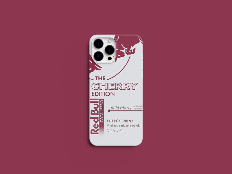 Cherry RedBull Phone Case