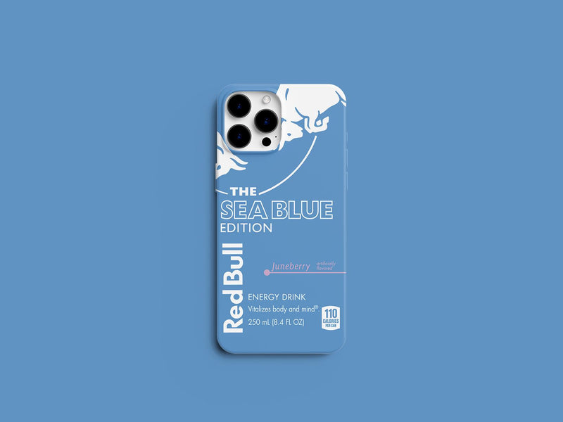 Sea Blue RedBull Phone Case