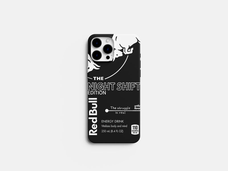Night Shift RedBull Phone Case