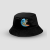 Dinosaur playing Bucet hat