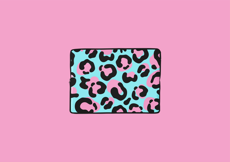 High Pink Laptop Sleeve