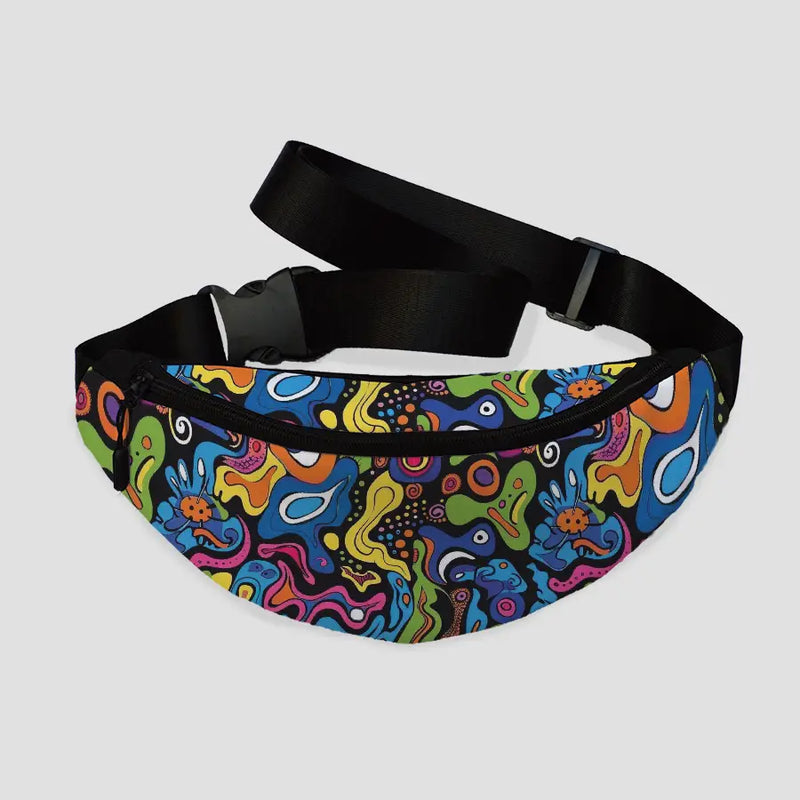Abstract Monster fanny pack