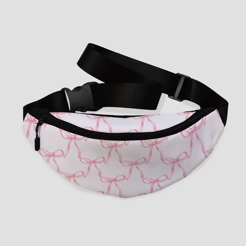 Pink Bow fanny pack