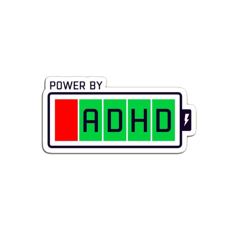 ADHD Sticker