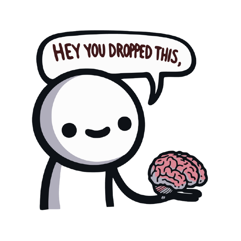 You Droped This Sticker