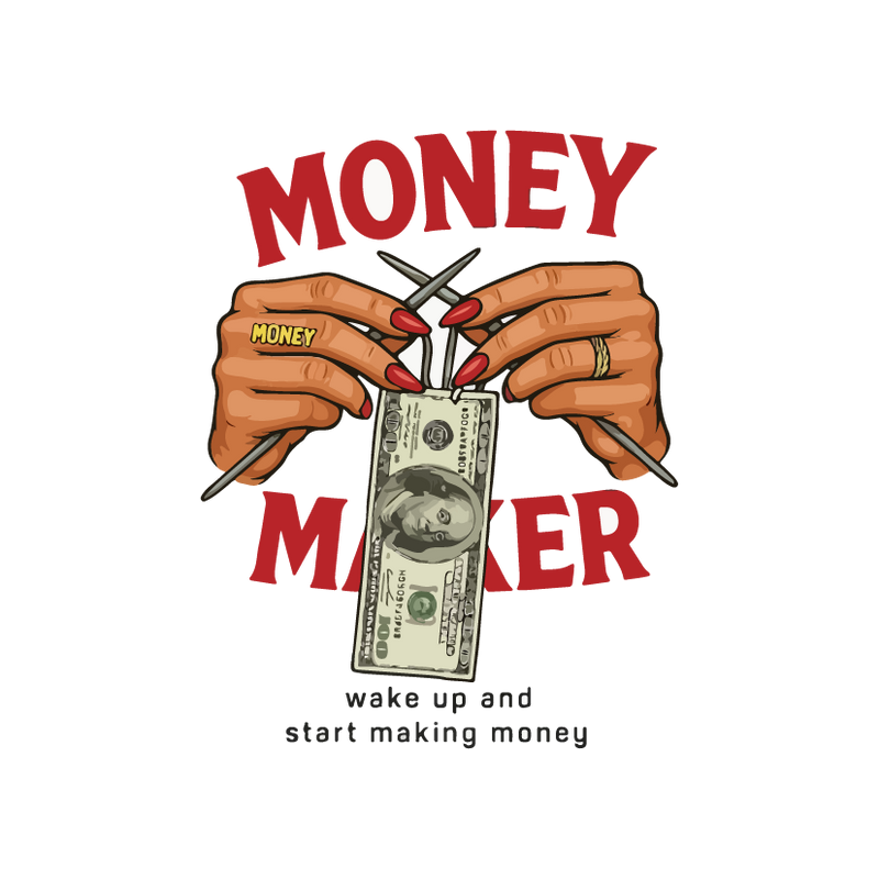 Money Maker Sticker