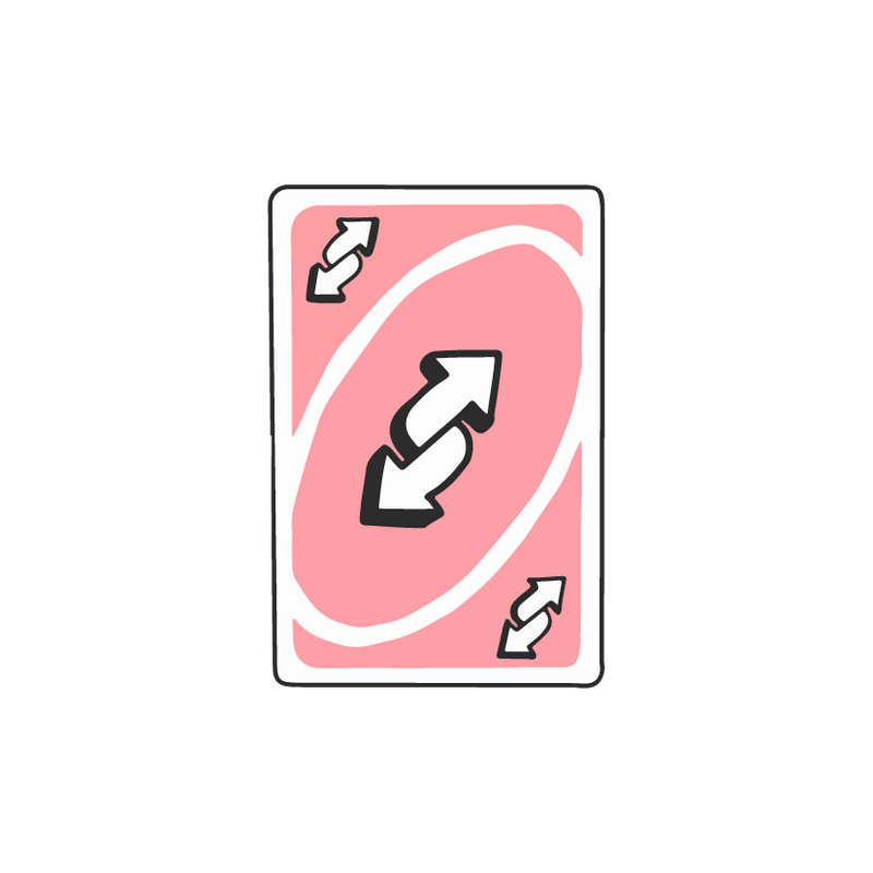 Reverse Sticker