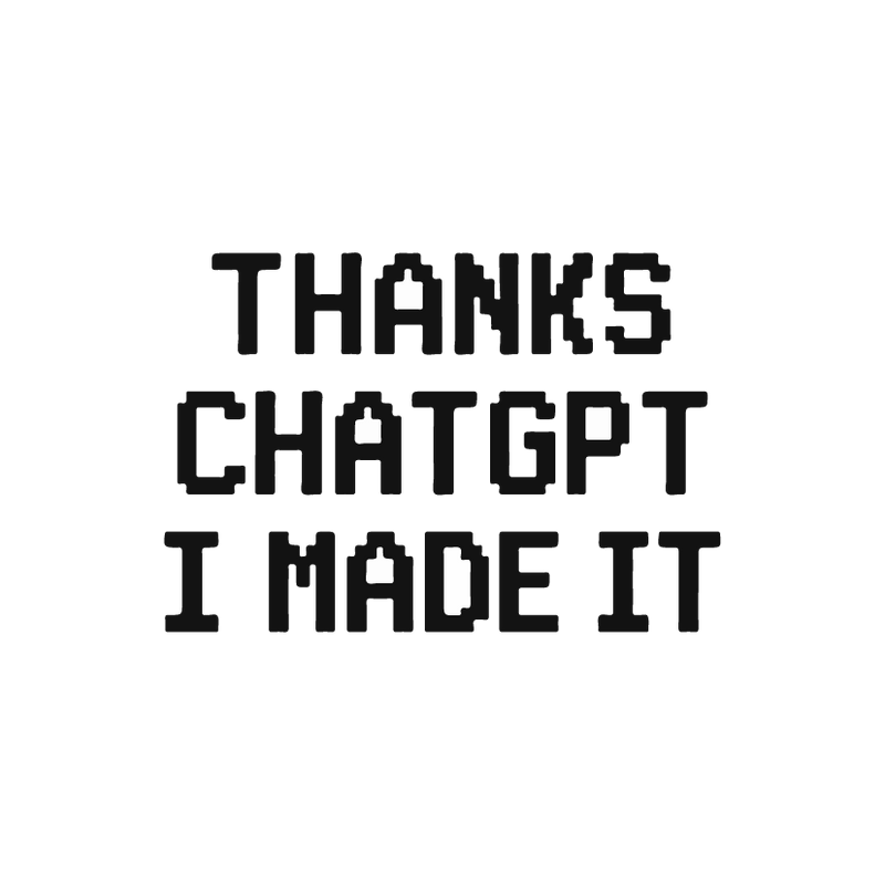 Thanks Chatgbt Sticker
