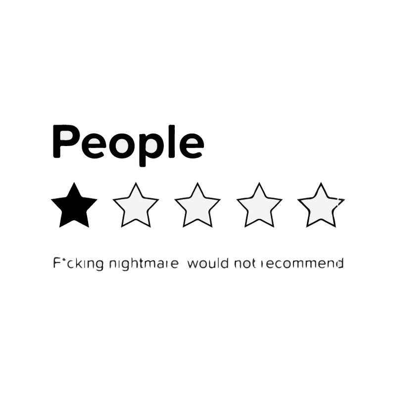 Rate People Sticker