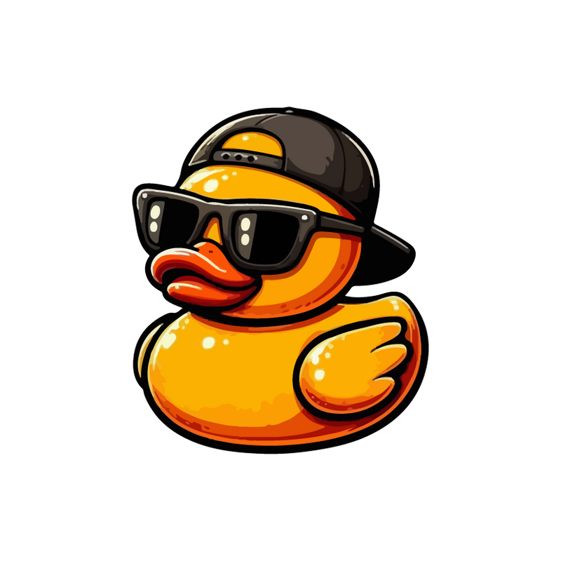 Duck Sticker