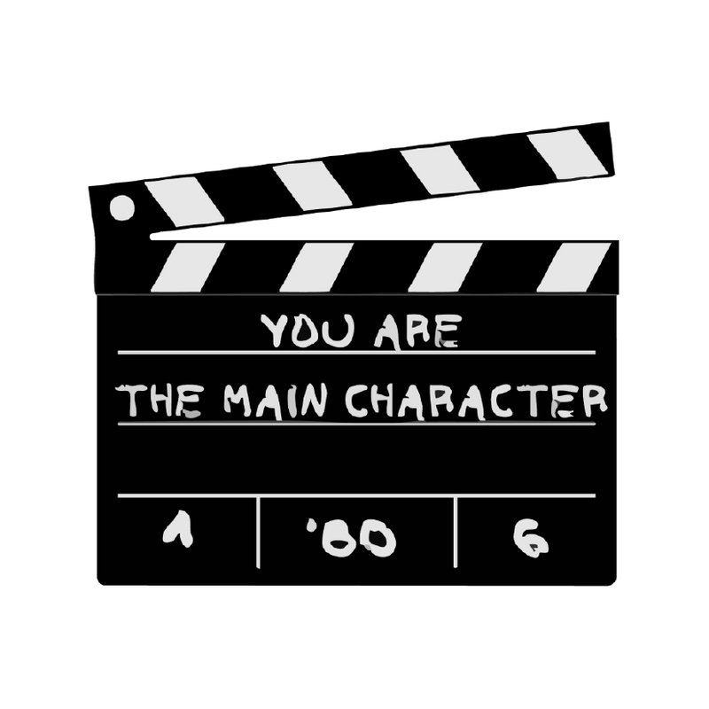 Main Character Sticker